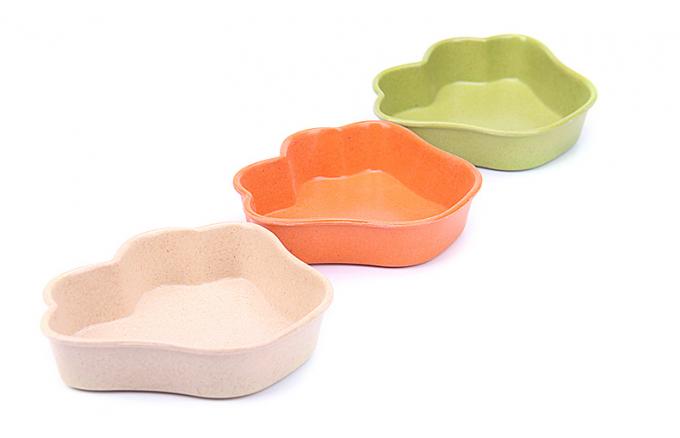 Een redelijke prijs bamboe puppy pet food bowl met het nieuwste ontwerp 0