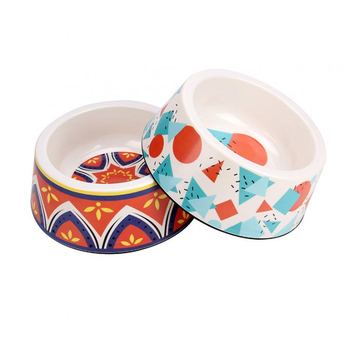 Melamine Yum Dog & Cat Pet Food Bowl - afwasmachine veilig voor huisdieren Afwas voor voedsel of water 2
