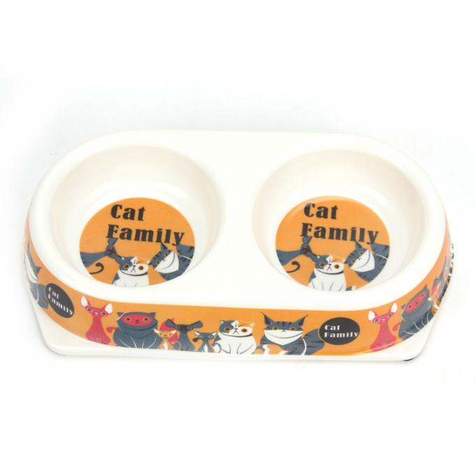 Milieuvriendelijke natuurlijke plantenhars Dubbele bamboevezel pet Bowl 3