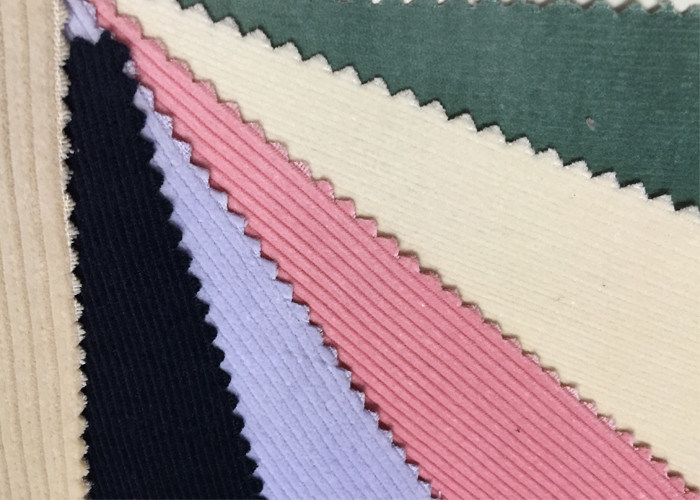 Kleurrijke spandex stretch corduroy stof materiaal 6w 8w 9w 11w
