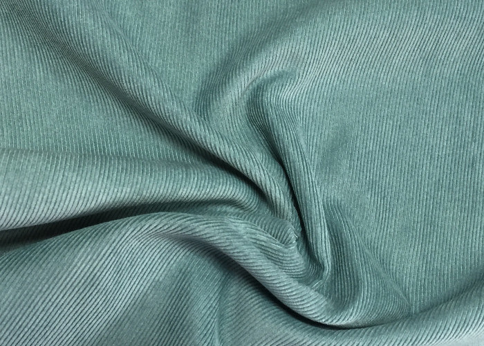 Nyloy Corduroy Stof Kleding Stretch Corduroy Stof Groen Grijs Blauw