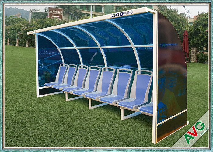 OEM Voetbalveldapparatuur Draagbare voetbalvervangende bank voor VIP-stoelen test123