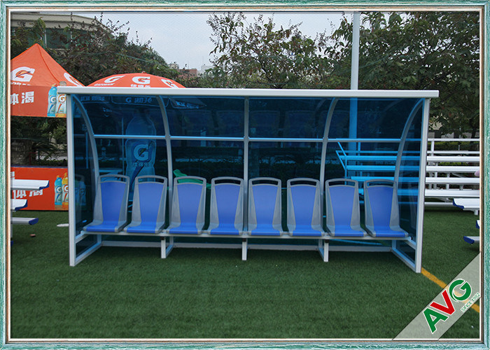 OEM Voetbalveldapparatuur Draagbare voetbalvervangende bank voor VIP-stoelen test123