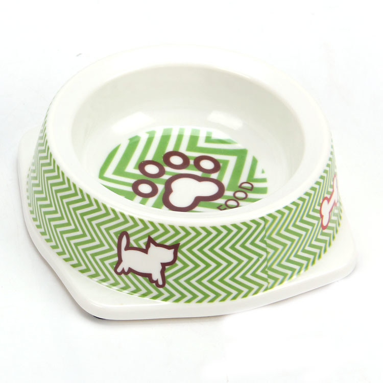 Anti-mieren huisdier schalen voor honden katten ronde Plastic Water Food Feeder Dish Waterer