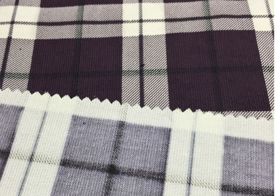 100% katoenen ribstop strip 21w Stretch Corduroy stof