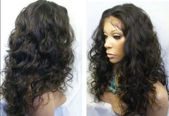 100 maagdelijke Indiase ongebruikte menselijke haarverlengingen, Body Wave Human Hair Tangle Free OEM