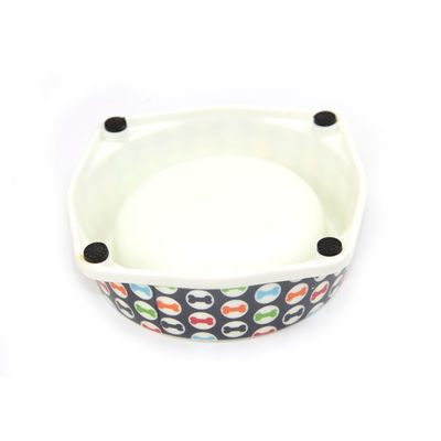 Anti-mieren huisdier schalen voor honden katten ronde Plastic Water Food Feeder Dish Waterer