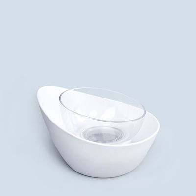   Elegant ontwerp en niet makkelijk gebroken huisdiervoedsel water voedingsbak 